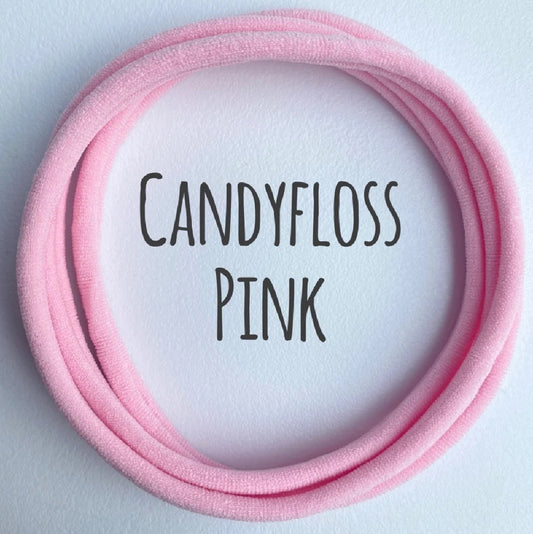 Candyfloss Pink - Dainties by Nylon Headbands *SALE*