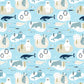 Arctic Animals - Habitat - Dashwood Studio Cotton Fabric ✂️ £9 pm *SALE*