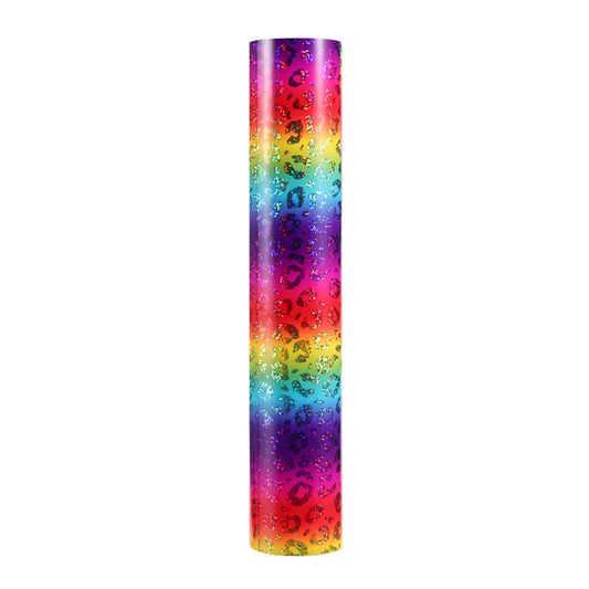 Rainbow Leopard Teckwrap Pattern Self Adhesive Vinyl ✂️ *SALE*