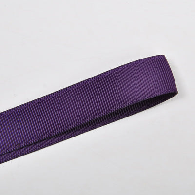 285 - Plum Solid Plain Grosgrain Ribbon