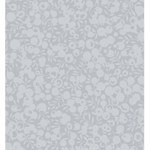 REMNANT 50cm x 55cm Dove Grey 5711 - Wiltshire Shadow - Liberty Cotton Fabric ✂️