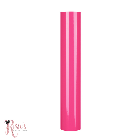 Hot Pink Teckwrap Glossy Self Adhesive Vinyl ✂️ *SALE*