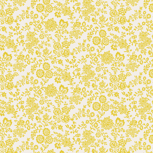 Hampton Vines Yellow - Liberty Summer House Collection Cotton Fabric ✂️ £10 pm *SALE*