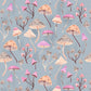 Toadstools Soft Blue - Maple Woods - Dashwood Studio Cotton Fabric ✂️ £13 pm