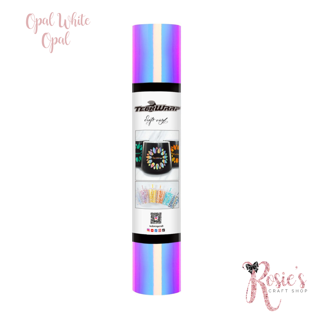 Opal White Teckwrap Opal Adhesive Vinyl ✂️ *SALE*