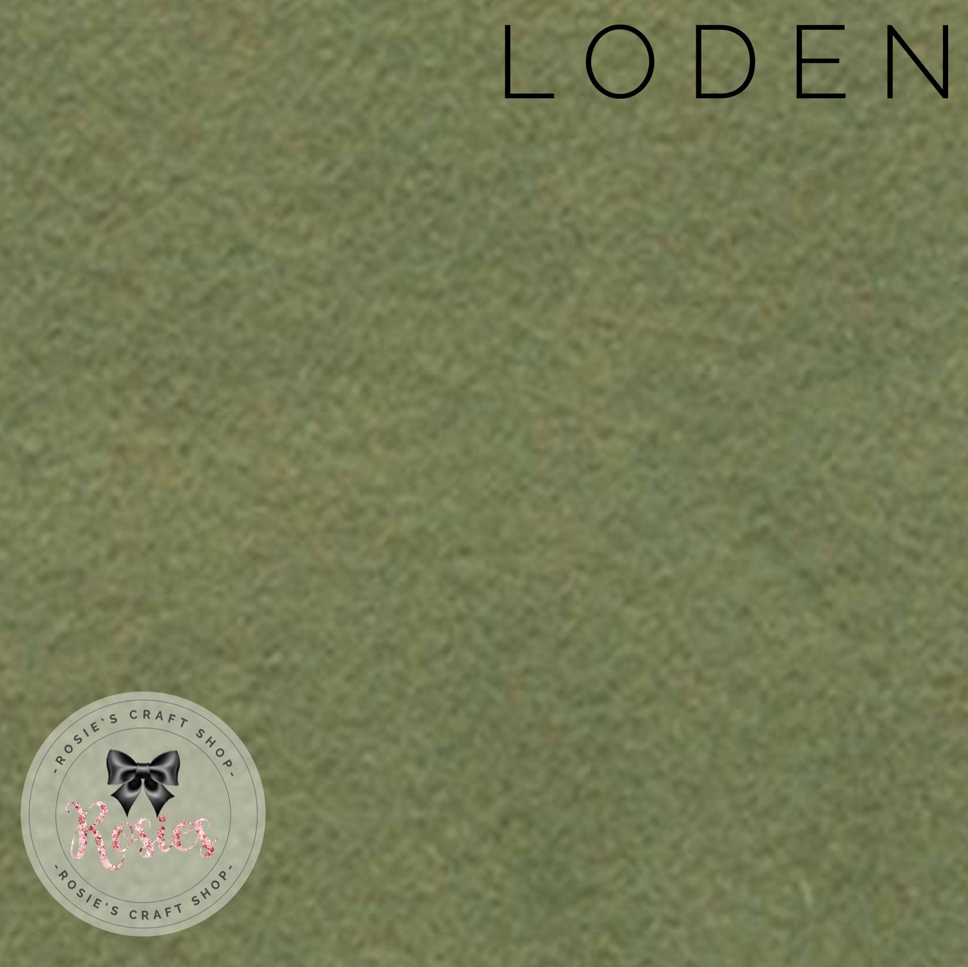 Loden Wool Blend Felt - Rosie's Craft Shop Ltd