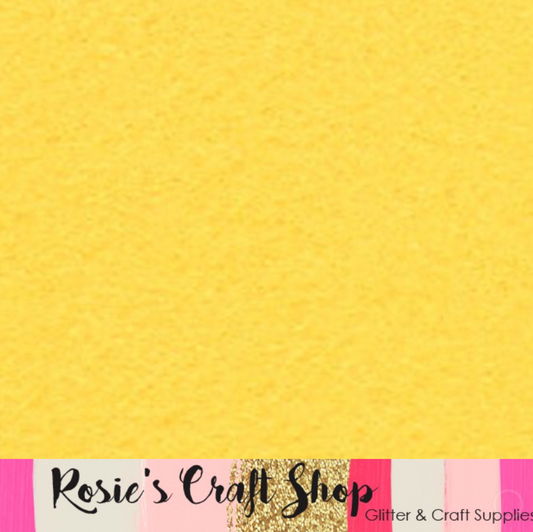 Eternal Sunshine Wool Blend Felt - Rosie's Craft Shop Ltd