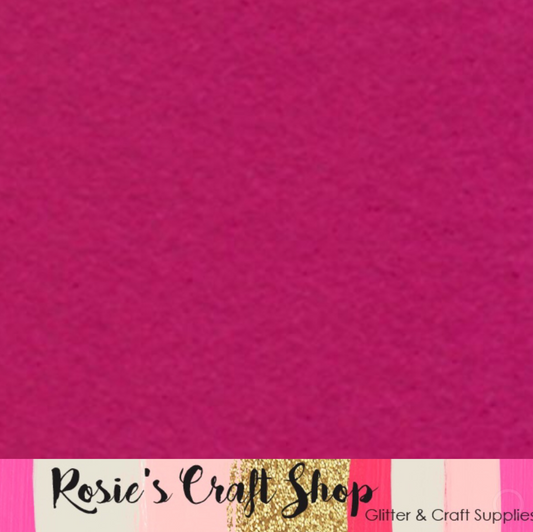 Rose Petal Wool Blend Felt - Rosie's Craft Shop Ltd