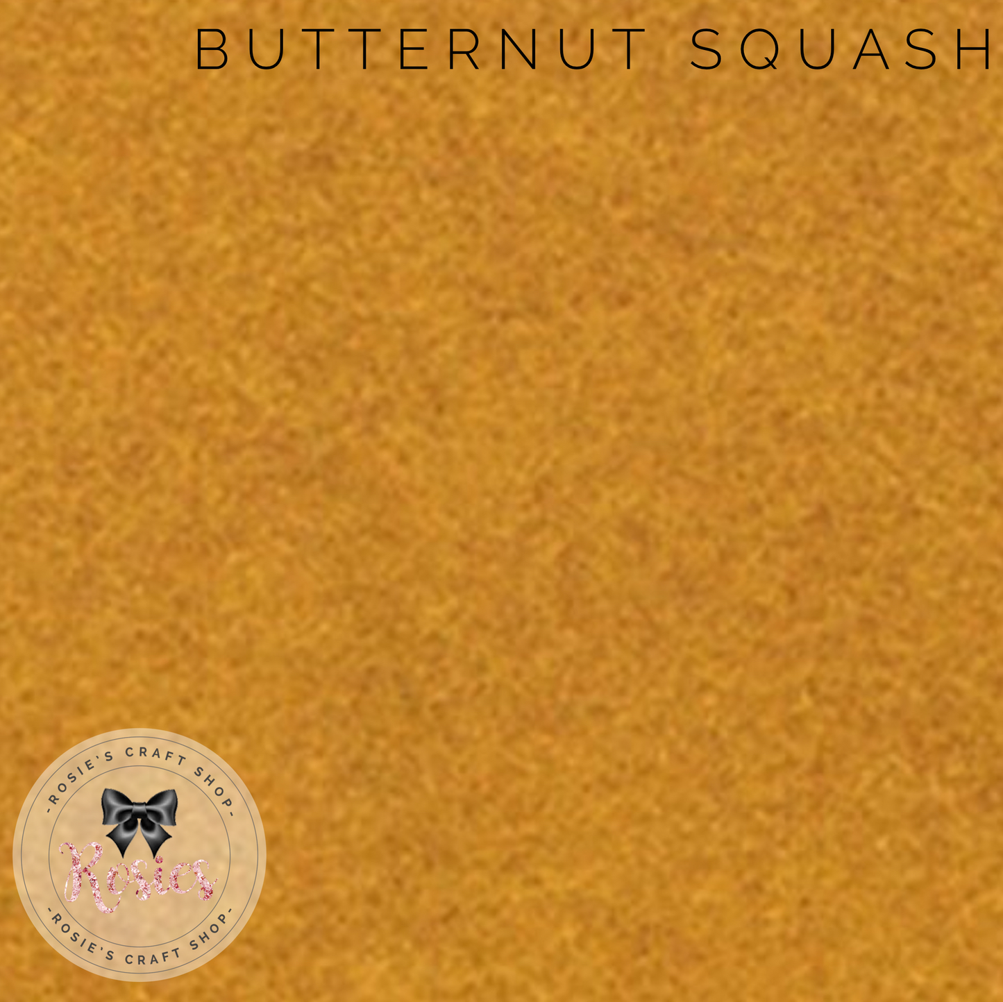 Butternut Squash Wool Blend Felt - Rosie's Craft Shop Ltd