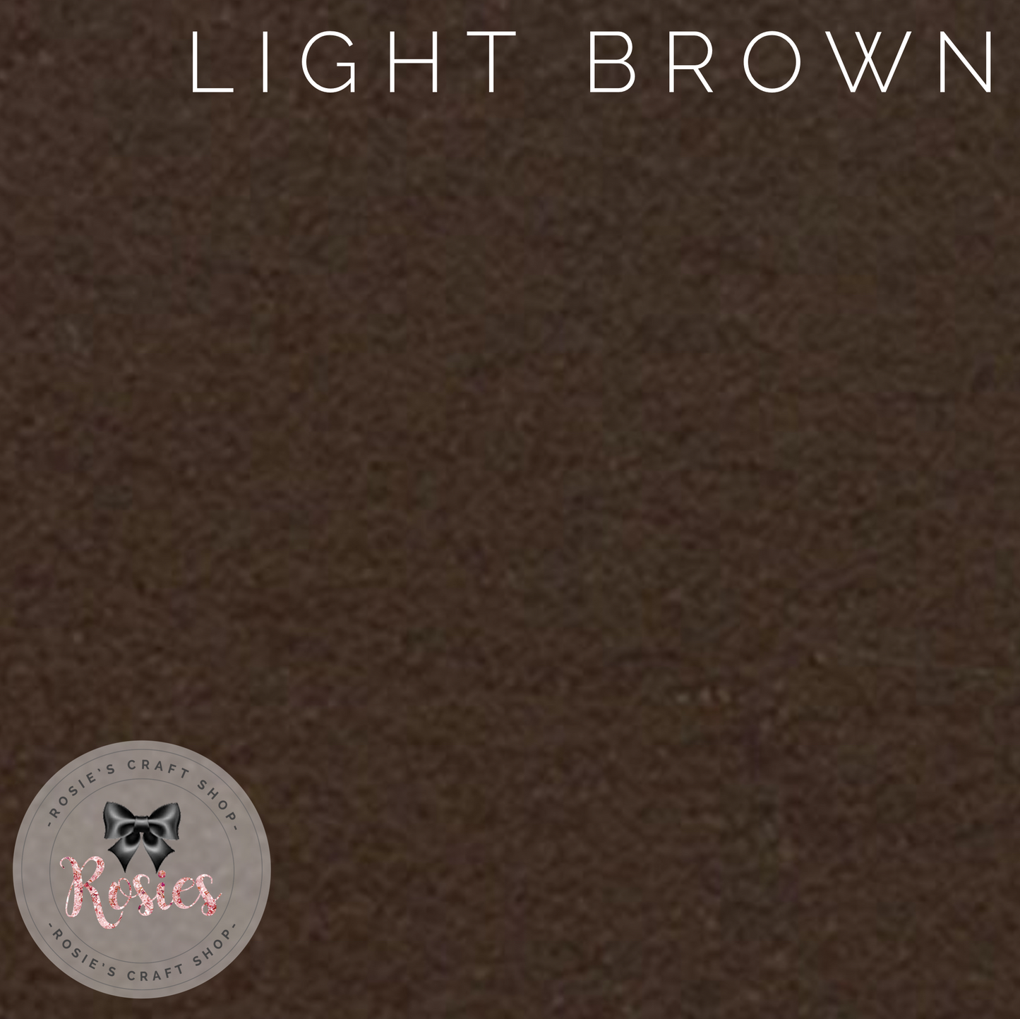 Light Brown Wool Blend Felt - Rosie's Craft Shop Ltd