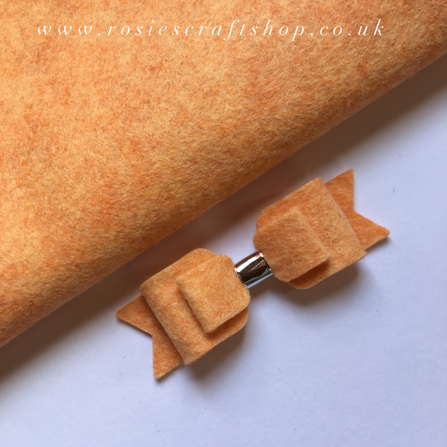 Terracotta Mist Wool Blend Felt - Rosie's Craft Shop Ltd